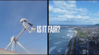 Droning On Porthcawl Fair Closes  Aberavon Beach Fair Opens [upl. by Carl]