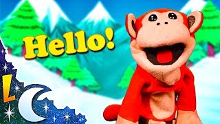 Aprende Inglés con El Mono Sílabo  Saludos  Inglés para Niños  English For Kids [upl. by Hi]