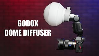 Best Speedlight Flash Modifier  Godox MLCD15 Dome Diffuser  Review [upl. by Remsen]