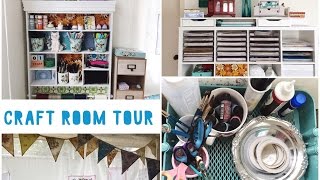 Craft RoomStudio Tour 2017 [upl. by Silda]