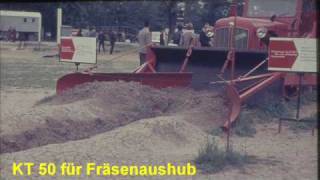 Alte baumaschinen und Traktoren der DDR [upl. by Arney]