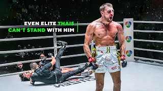 Lethal Elbows Brilliant Muay Thai KO Master Moves to MMA  Jonathan Haggerty [upl. by Proud]