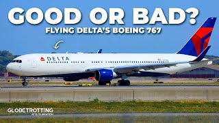 GOOD OR BAD  Delta Boeing 767 Economy Review [upl. by Devin]