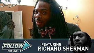 How to Tie a Bow Tie With Richard Sherman [upl. by Enigroeg]