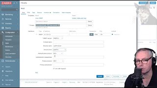 Configure an SNMPv3 Host in Zabbix 6 LTS [upl. by Dnomse]