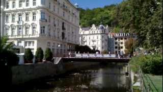 Karlovy Vary  Grand Hotel Pupp park [upl. by Carlyn]