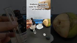 Analysis of Coconut water for Chloride ion Investigatory Chemistry Project Class 12 [upl. by Salakcin491]