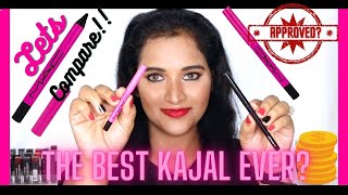 MAC In Extreme Dimension 24 Hour Kajal Eye liner Review Demo Wear Test Vs Technakohl Liner amp More [upl. by Leoline614]