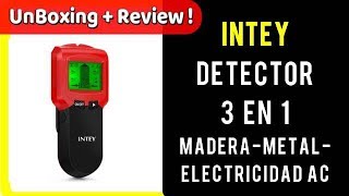 Detector De Pared 3 N1 Metales Madera Corriente Alterna INTEY  UnBoxing Review en Español [upl. by Nirra520]