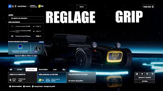 REGLAGE GRIP CATERHAM CSR 260 AMELIORATION Test Drive Unlimited Solar Crown COMMENT REGLE VOITURE [upl. by Dyolf450]