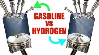 The Difference Between Gasoline And Hydrogen Engines [upl. by Pollyanna112]