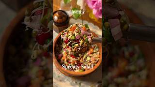 Spouts Saladhealthysalad sprouts healthyrecipes salad moongsprouts ytshorts shorts [upl. by Onstad543]