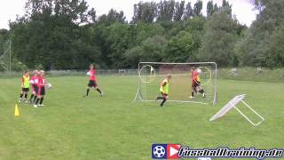 Einwurf  Flugkopfball  Fußballtraining Fußball 0080 [upl. by Gautier506]