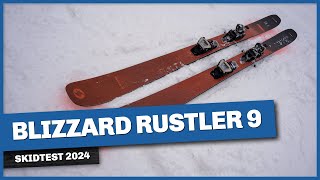 Skidtest Blizzard Rustler 9 2024 [upl. by Nnylirehs]