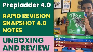 Prepladder  40 Rapid Revision  Snapshots Notes Unboxing  Prepladder review prepladder neetpg [upl. by Shulins]