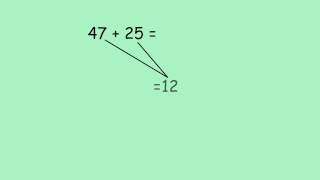 Addition 2 digits using partitioning [upl. by Kimura]