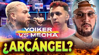 ¿QUIÉN MÁS CON ARCÁNGEL  PIEZAS REACCIONA A YOIKER VS MECHA [upl. by Nauqit]