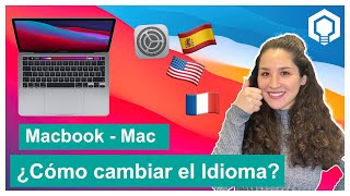 MacBook  Mac  ¿Cómo cambiar el Idioma Configuraciones [upl. by Attiuqaj]