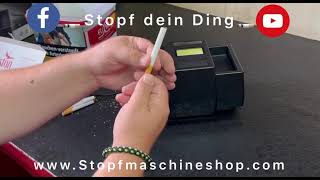 Powermatic 3 Einführung Inbetriebnahme Zigarettenstopfmaschine Stopfmaschine [upl. by Notgnihsaw662]