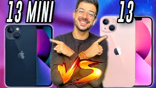 iPhone 13 Mini VS iPhone 13 [upl. by Inihor639]