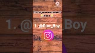 Instagram top 5 Usernames  Instagram username ideas 💡  instagram usernameideas shorts [upl. by Plath]