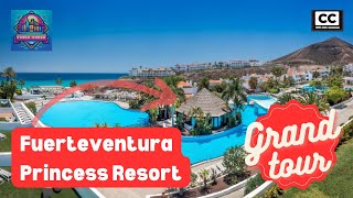 FUERTEVENTURA PRINCESS RESORT 🇪🇸 Beautiful Caribbeanstyle  hotel🌴 GRAND TOUR  July 2024  4K [upl. by Cassidy]