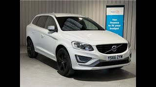 Volvo XC60 24 D5 RDesign Lux Nav SUV 5dr Diesel Auto AWD Euro 6  HD VIDEO APPRAISAL [upl. by Haem]