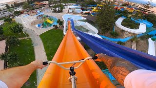 RYAN TAYLOR  FULL SPEED BMX IN A WATERPARK [upl. by Eelynnhoj]