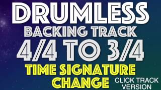 44 To 34 Time Signature Change Click Track Version [upl. by Acsirp]