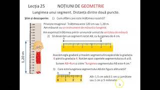 Lungimea unui segment Distanța dintre două puncte [upl. by Fabian]