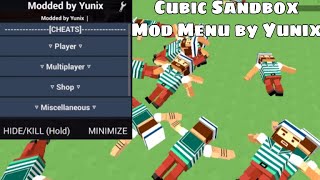 Cubic Sandbox Yunix Mod Menu v030 ClonePlayerWallhack [upl. by Rriocard]