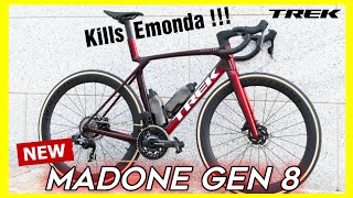 First look  Trek Madone gen 8  looks the same as gen 7 but its totally different [upl. by Ecart783]