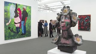 Frieze London Eine der wichtigsten Kunstmessen der Welt ist eröffnet [upl. by Alley140]