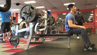 Bench pressing 410lb  154 body weight  HIGHEST BENCH YET [upl. by Eerac769]