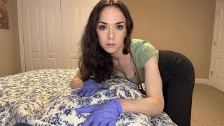 ASMR  Bedside Medical Exam  Soft Spoken Head to Toe Assessment POV Role Play for Deep SLEEP [upl. by Einnov]