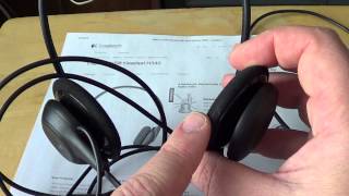 Logitech H340 USB Headset review [upl. by Sibella66]