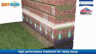 Dryrod  effective treatment for rising damp [upl. by Carpenter]