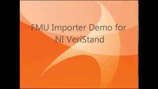 FMU to VeriStand Demonstration  Part 1 [upl. by Bautram923]