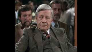 Helmut Schmidt in der NDR Talkshow mit Hermann Schreiber 1986 Loriot [upl. by Screens953]