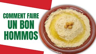 🇱🇧 RECETTE HOUMOUS LIBANAIS  HOMMOS BI TAHINI  HUMMUS FAIT MAIN  CUISINE LIBANAISE [upl. by Neelyak]