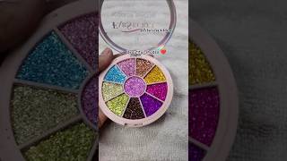 Glitter Eyeshadow Palette for Bridal 🥰 shorts makeup eyeshadow trending viralvideo beauty [upl. by Eelyah]