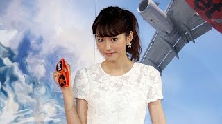 桐谷美玲、水着は「ファッション誌で勉強」 「ジェットスター」新サービス発表会2 [upl. by Barsky764]