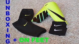 Nike Mercurial Lite Shin Guards  Schienbeinschoner Unboxing amp ON FEET  FABITV [upl. by Nivri]