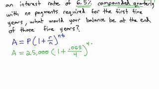 Compound Interest  quarterly [upl. by Alexina]