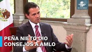 Peña Nieto aconsejó a AMLO cuidarse de empresariado regio [upl. by Nealah795]