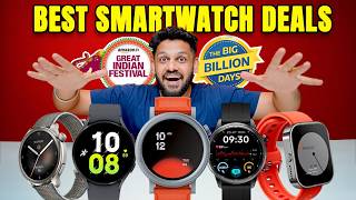 Best Smartwatch to buy in Amazon amp Flipkart BBD sale 2024⚡️ [upl. by Gearhart]