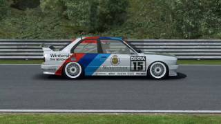 RACEROOM  DTM 1992 RACE  BMW M3 SPORT EVO  SALZBURGRING IN 4K [upl. by Hgielrahc394]