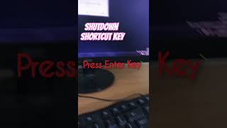 Shutdown Shortcut Keyin Windows 71011 etcs Os are Supported computer trending windowspro [upl. by Klepac351]