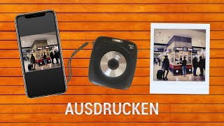 HANDY FOTOS AUSDRUCKEN als SOFORTBILD  Fujifilm SQ10 und SQ20 TUTORIAL I Lomtro [upl. by Eiramrebma]