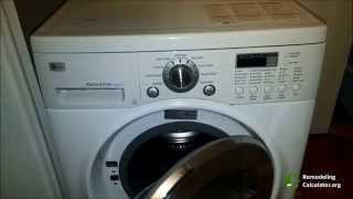 DIY LG Washer  Dryer COMBO Repair Remove Lint Part 1 [upl. by Peregrine]